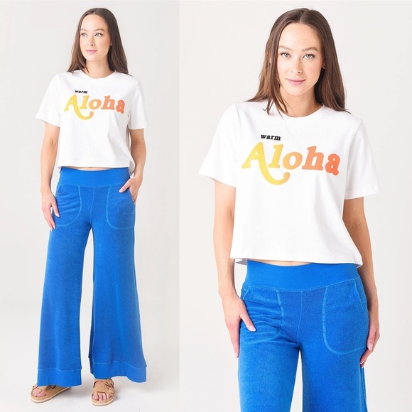 Warm Tops - warm aloha womens tomboy tee